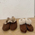 Adult Natural Sheepskin Boots - Brown