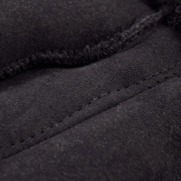 Adult Natural Sheepskin Gloves - Black
