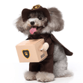 Funny Cosplay Pet Costume Set: Cute Cartoon Dog Outfit For Halloween And Christmas Dress-Up