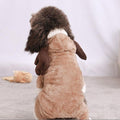 Autumn And Winter Dog Pet Costume Collection: Cozy Coral Fleece Cartoon Style