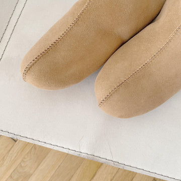 Adult Natural Sheepskin Boots - Beige