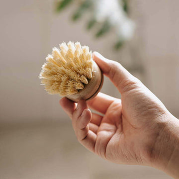 Replacement Heads for Long Handle Dish Brush (Pack of 4)