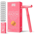 Diamond Grip Jungle Culture Safety Razors | Includes 10x Razor Blades